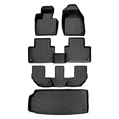 SMARTLINER - SMARTLINER A0223/B0611/C0223/E0223 3Row Floor Liners +Behind 3rd Row Cargo Liner