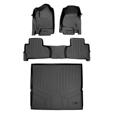 SMARTLINER - SMARTLINER A0136/B0153/D0153 2-Row Floor Liners +Behind Second Row Cargo Liner