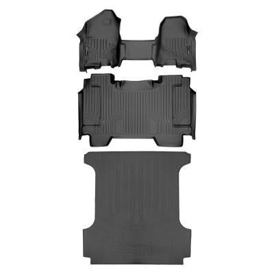 SMARTLINER - SMARTLINER A0373/B0369/J0369 OTH 1st Row w/2nd Row Floor Liners/Truck Bed Liner