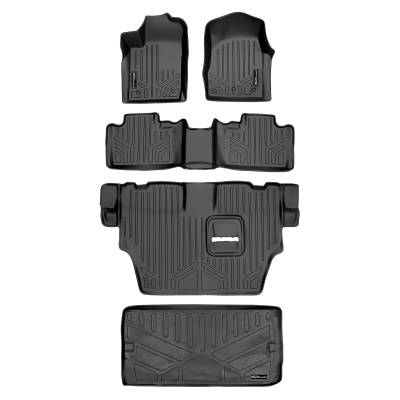 SMARTLINER - SMARTLINER A0127/B0071/C0071/E0113 3-Row Floor Liners & Behind 3rd Cargo Liner