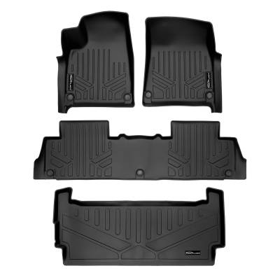 SMARTLINER - SMARTLINER A0615/B0698/E0698 2-Row Floor Liners & Behind 3rd Cargo Liner