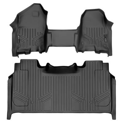 SMARTLINER - SMARTLINER A0373/B0374 Over The Hump First Row w/2nd Row Floor Liners