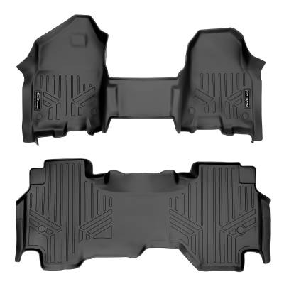 SMARTLINER - SMARTLINER A0373/B0370 Over The Hump First Row w/2nd Row Floor Liners