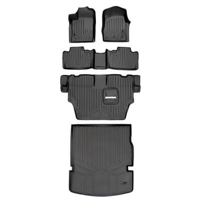 SMARTLINER - SMARTLINER A0127/B0071/C0071/D0113 3Row Floor Liners & Behind Second Cargo Liner