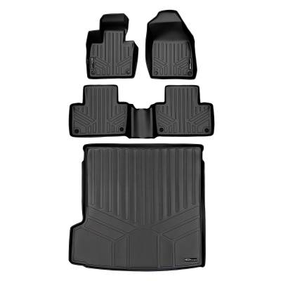 SMARTLINER - SMARTLINER A0223/B0223/D0223 2-Row Floor Liners & Behind Second Cargo Liner