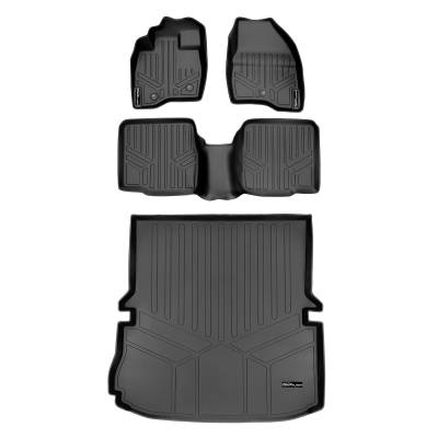 SMARTLINER - SMARTLINER A0082/B0082/D0082 2-Row Floor Liners +Behind Second Row Cargo Liner