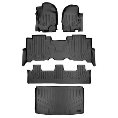 SMARTLINER - SMARTLINER A0350/B0351/C0351/E0351 3Row Floor Liners +Behind 3rd Row Cargo Liner