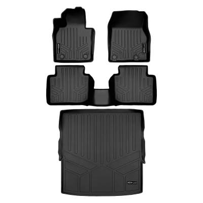 SMARTLINER - SMARTLINER A0622/B0622/D0622 2-Row Floor Liner +Behind Second Row Cargo Liner