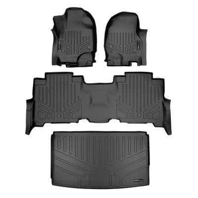 SMARTLINER - SMARTLINER A0350/B0351/E0351 2-Row Floor Liners +Behind 3rd Row Cargo Liner