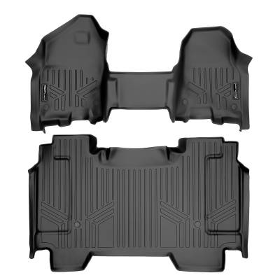 SMARTLINER - SMARTLINER A0373/B0369 Over The Hump First Row w/2nd Row Floor Liners