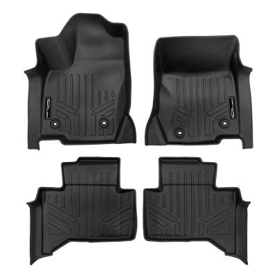 SMARTLINER - SMARTLINER SA0750/B0750 Front/Rear BLACK Floor Liners for Toyota LC/Lexus GX550