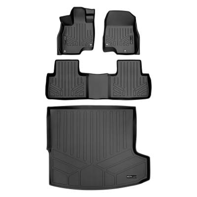 SMARTLINER - SMARTLINER A0398/B0398/D0398 2-Row Floor Liners & Behind Second Cargo Liner
