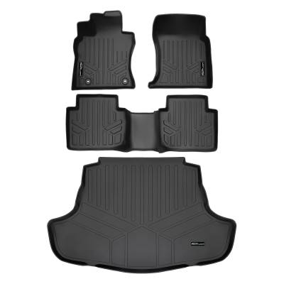 SMARTLINER - SMARTLINER A0675/B0675/D0330 2-Row Floor Liner +Behind Second Row Cargo Liner