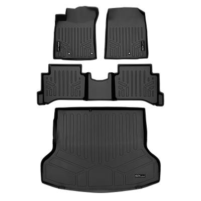 SMARTLINER - SMARTLINER A0572/B0572/D0572 2-Row Floor Liner +Behind Second Row Cargo Liner