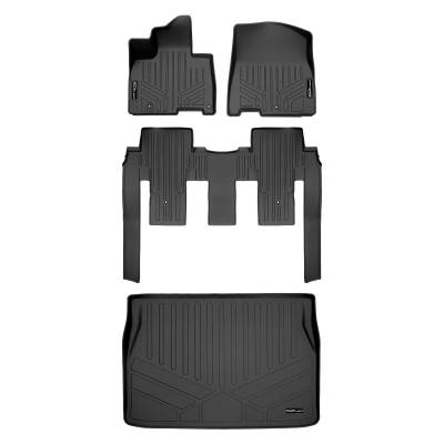 SMARTLINER - SMARTLINER A0556/B0556/D0556 2-Row Floor Liners & Behind Second Cargo Liner