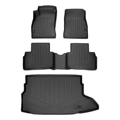 SMARTLINER - SMARTLINER A0432/B0432/D0432 2-Row Floor Liners & Behind Second Cargo Liner