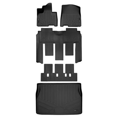 SMARTLINER - SMARTLINER A0556/B0730/C0730/D0556 3Row Floor Liners & Behind Second Cargo Liner