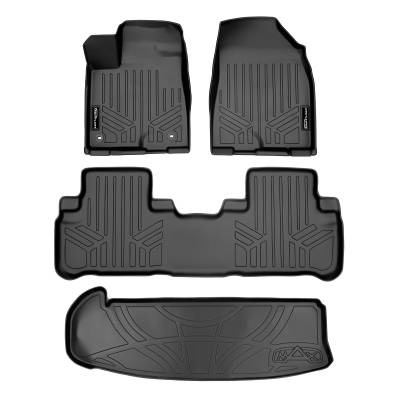 SMARTLINER - SMARTLINER A0152/B0152/E0152 2-Row Floor Liners & Behind 3rd Cargo Liner