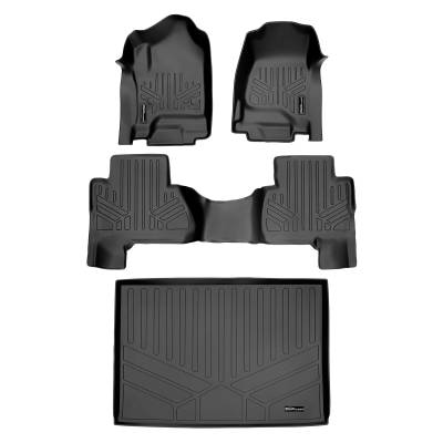 SMARTLINER - SMARTLINER A0136/B0166/E0159 2-Row Floor Liner +Behind 3rd Row Cargo Liner