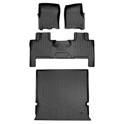 SMARTLINER - SMARTLINER A0183/B0183/D0183 2-Row Floor Liner +Behind Second Row Cargo Liner
