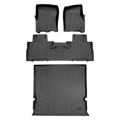 SMARTLINER - SMARTLINER A0183/B0303/D0183 2-Row Floor Liner +Behind Second Row Cargo Liner