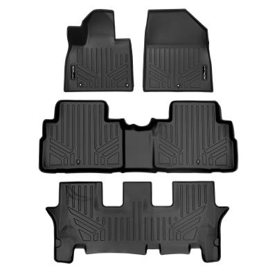 SMARTLINER - SMARTLINER A0417/B0417/C0417 3-Row Floor Liners