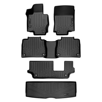 SMARTLINER - SMARTLINER A0471/B0471/C0471/E0471 3Row Floor Liners +Behind 3rd Row Cargo Liner
