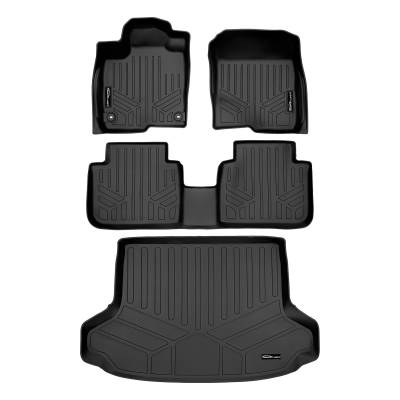 SMARTLINER - SMARTLINER A0621/B0621/D0621 2-Row Floor Liners +Behind Second Row Cargo Liner