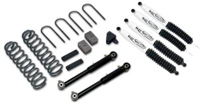 Tuff Country - Tuff Country 43801KH Lift Kit w/Shock for 87-01 Cherokee XJ