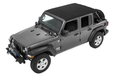 Bestop - Bestop Trektop NX Black Twill Soft Top for Wrangler JL 4DR 56863-17