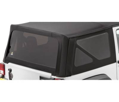 Bestop - Bestop Soft Top Replacement Window Set Black Diamond for Jeep JK 2DR 58134-35