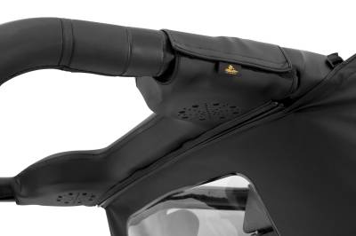 Bestop - Bestop Soundbar Cap Black Diamond for Jeep JK 4DR 80040-35