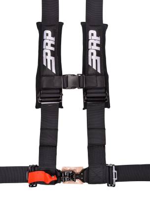 PRP - PRP 4-Point 3" Safety Belt Harness Latch/Link Black Each SB4.3