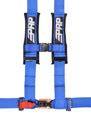 PRP - PRP 4-Point 3" Safety Belt Harness Latch/Link Blue EACH SB4.3B