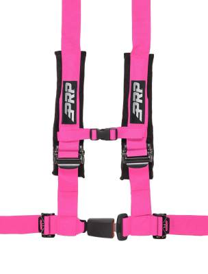 PRP - PRP 4-Point 2" Safety Belt Harness Buckle Latch Pink Each SBAUTO2P