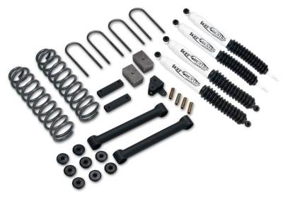 Tuff Country - Tuff Country 43800KH Lift Kit w/Shock for 87-01 Cherokee XJ