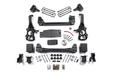 Zone Offroad - Zone Offroad ZONF47 4" Suspension Lift Kit w/o Shocks for 15-20 Ford F150 4WD