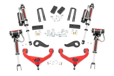 Rough Country Suspension Systems - Rough Country 95850RED 3" Lift Kit for 20-26 Silverado/Sierra 2500/3500HD