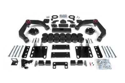 Zone Offroad - Zone Offroad ZOND61 4" Suspension/Body Lift Kit w/o Shocks for Ram 1500 4WD