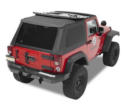 Bestop - Bestop 52822-35 Replace-A-Top for Trektop Black Diamond for Jeep Wrangler JK 2DR