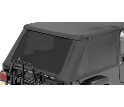 Bestop - Bestop Soft Top Replacement Window Set Black Diamond for Wrangler LJ 58221-35