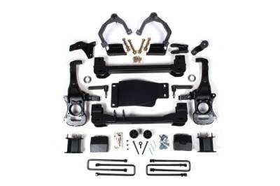 Zone Offroad - Zone Offroad 4" Suspension Lift Kit w/o Shocks TrailBoss/AT4 4WD ZONC69