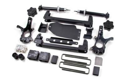 Zone Offroad - Zone Offroad 4.5" Suspension Lift-No Shocks Silverado/Sierra 1500 4WD ZONC8