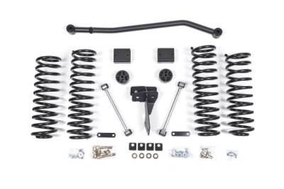 Zone Offroad - Zone Offroad 4" Suspension Lift Kit w/o Shocks for Wrangler JK 4DR ZONJ38