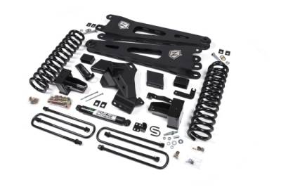 Zone Offroad - Zone Offroad ZONF65 6" Suspension Lift Kit w/o Shocks for F250/F350 SD 4WD Gas