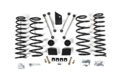 Zone Offroad - Zone Offroad ZONJ33 3" Suspension Lift Kit w/o Shocks for 18-24 Wrangler JL 2DR