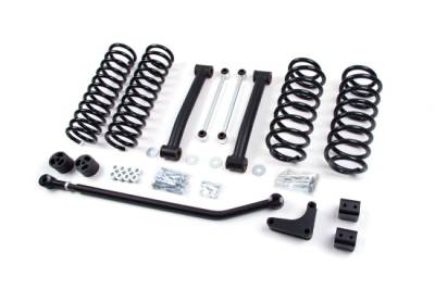 Zone Offroad - Zone Offroad 4" Suspension Lift Kit w/o Shocks for Grand Cherokee WJ ZONJ17