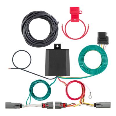 CURT - Custom Wiring Harness 4-Way Flat Output Select Mazda CX-5 CX-50