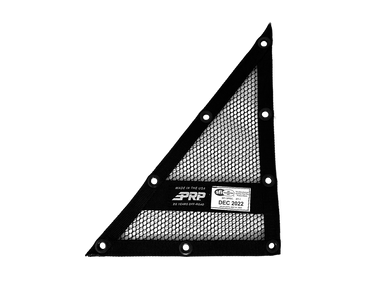 PRP - PRP W36 Black Universal Front 12"x15" Triangle SFI Window Net