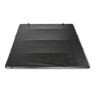 TrailFX - TrailFX TFX3312 Soft Tri-Fold Tonneau Cover Black Vinyl w/Aluminum Rails